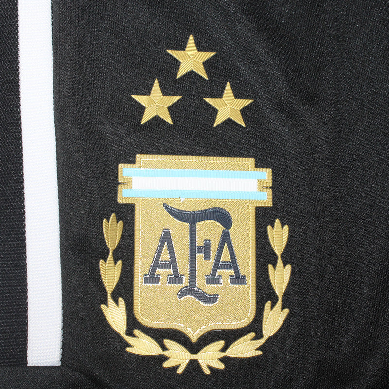 Short Argentina Negro MATCH 2022/23