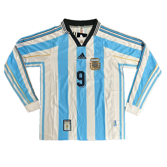 Argentina Titular Manga Larga 1998