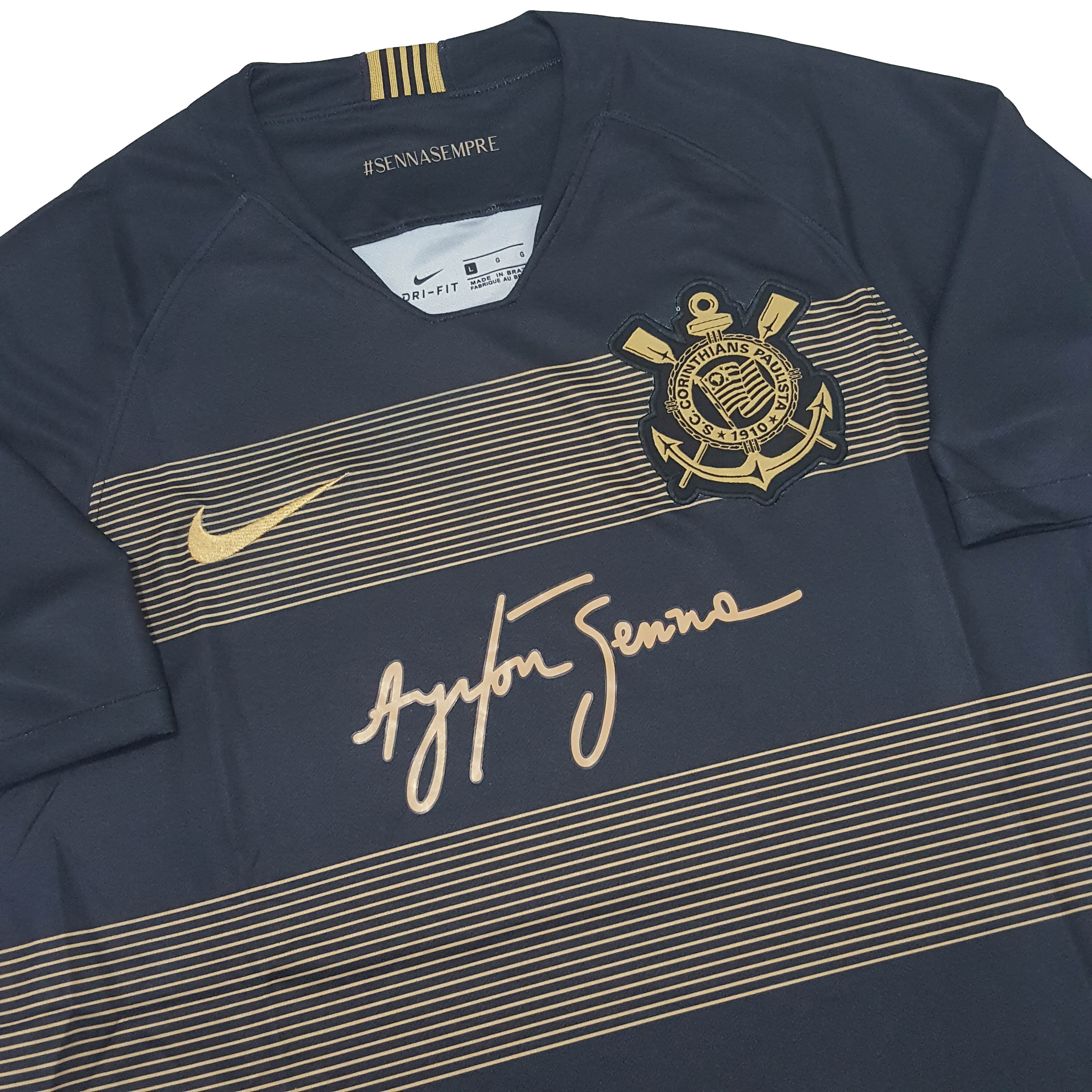 Blusa moletom corinthians ayrton 2024 senna